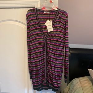 Zara striped cardigan